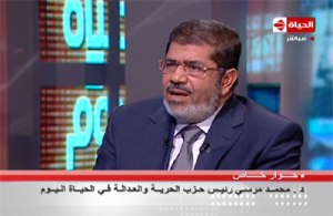 الرئيس مرسي قال ان الحادث لن يمر بسهولة .